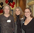 Dr. Ellen Williams, former MRSEC Director, with MRSEC staff at her Farewell Tribute in 2009.